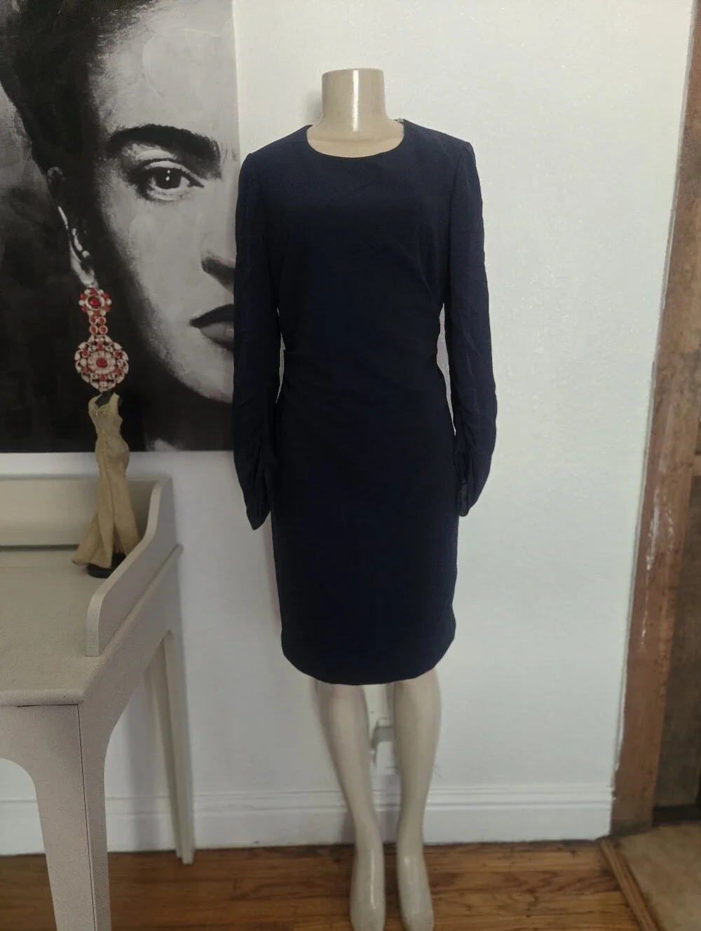 NWT Kobi Halperin Elegant Navy Blue Dress Size 6